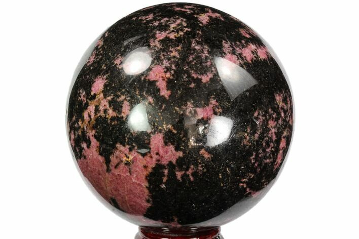 Beautiful Rhodonite Sphere - Madagascar #96203